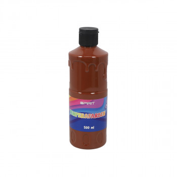 Tempera 500ml, Braon 
