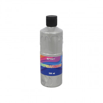 Tempera 500ml, Srebrna 