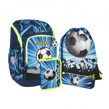 School bag set ''FOOTBALL'' SMART PACK 4-Pcs 