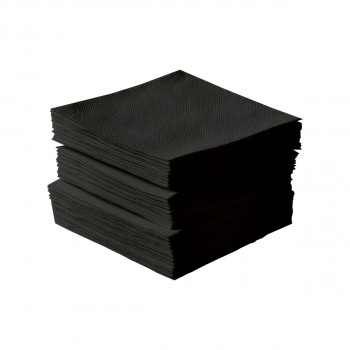 Napkin 50/1 38x38cm Black 