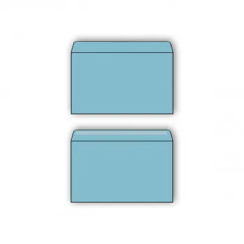 Briefumschlag B6 17,6x12,5cm 1/1000, Blau 