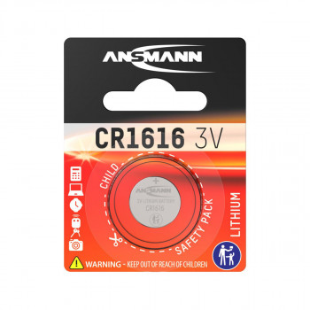 Coin-cell battery, lithium 