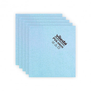 Microfiber cloth PVA 35x38cm, 5/1 