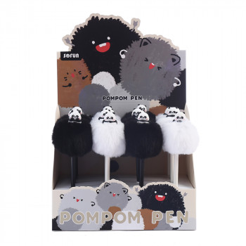 Gelschreiber ''Panda PomPom'' 0.5mm, 16/1 