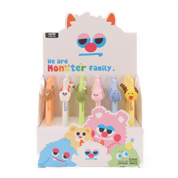 Mechanical Pencil ''Monster Family'' 0.5mm 1/1 (36) 
