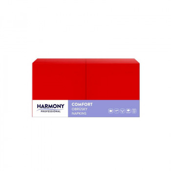 Napkin 250/1 24x24cm, 2-Ply, Red 