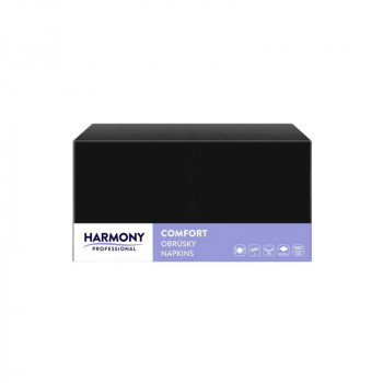 Napkin 250/1 24x24cm, 2-Ply, Black 