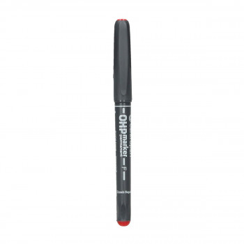 Marker OHP permanent, 0.6mm, plastic tip 