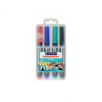 Marker permanent, 2.5mm round tip, sorto 