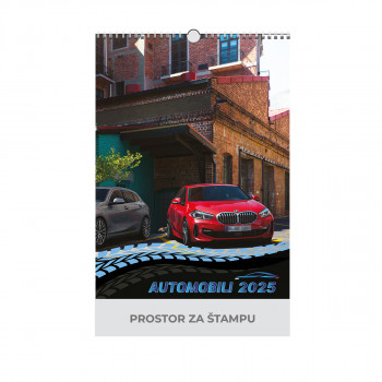 Zidni kalendar ''Automobili'', 6+1, B3 