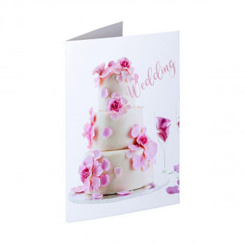 Greeting card 3D ''Wedding day 08'' 