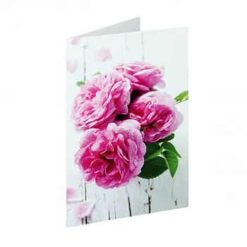 Greeting card ''Classic Flower 04'' 