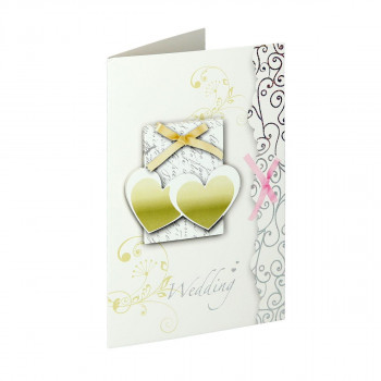 Greeting card 3D ''Wedding day 09'' 