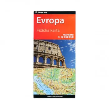 Karta Evrope latinica 