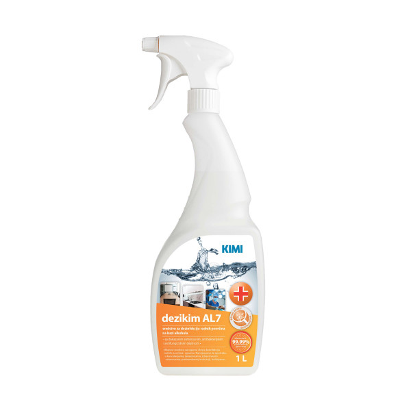 Surface alcohol-based disinfectant Dezikim AL7 1L 