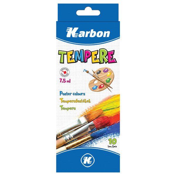 Tempera paint colors 7,5ml 10/1 