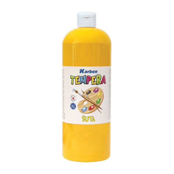 Tempera paint 1000ml, Yellow 