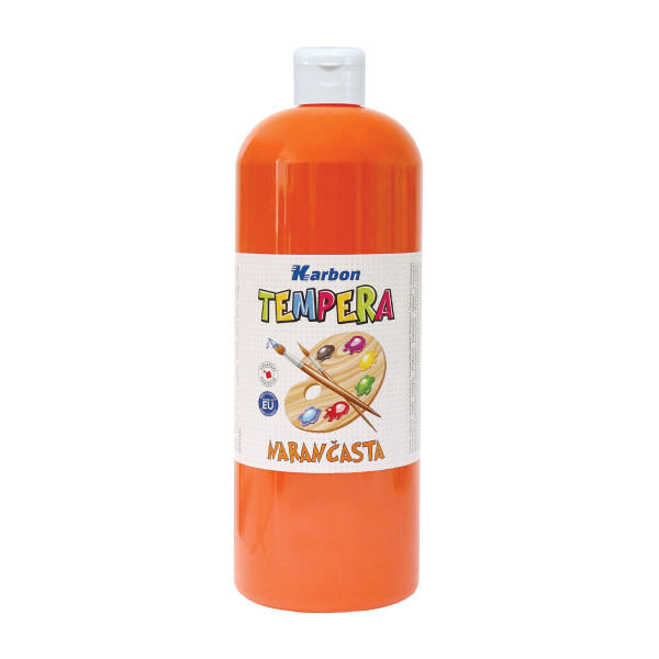 Tempera 1000ml, Narandžasta 