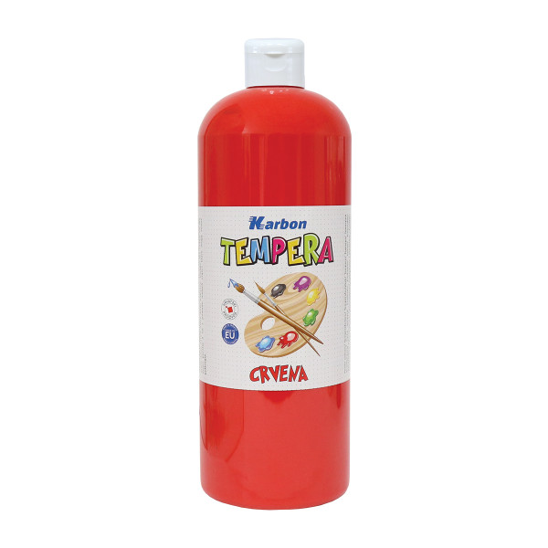 Tempera paint 1000ml, Red 