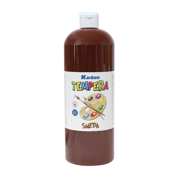 Tempera paint 1000ml, Brown 