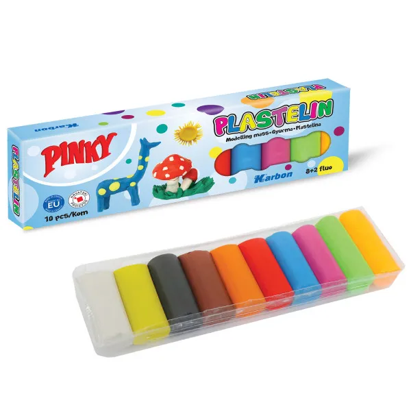 Modeling Clay 200g, 10 colors 