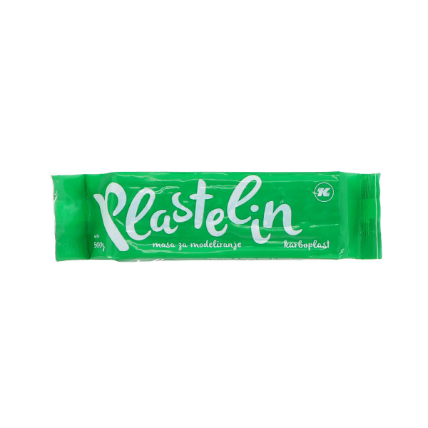 Plastelin 500g, Zeleni 