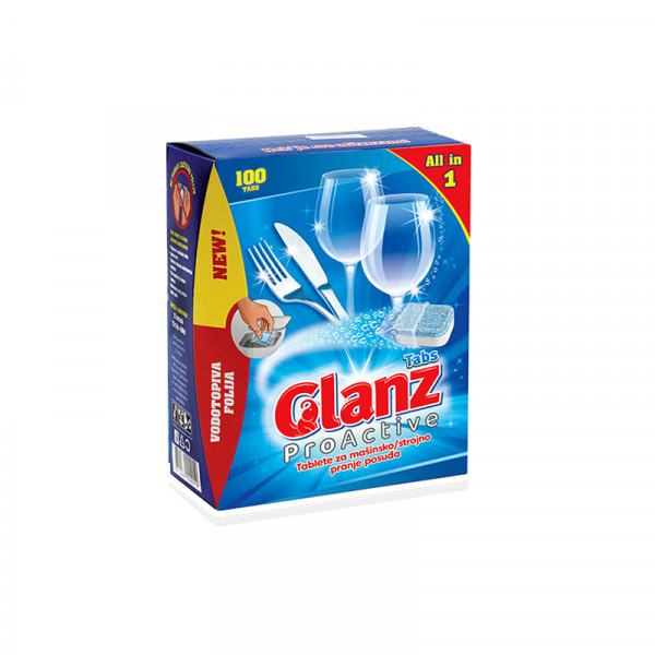 Glanz tablete za mašinsko pranje posuđa 100/1 