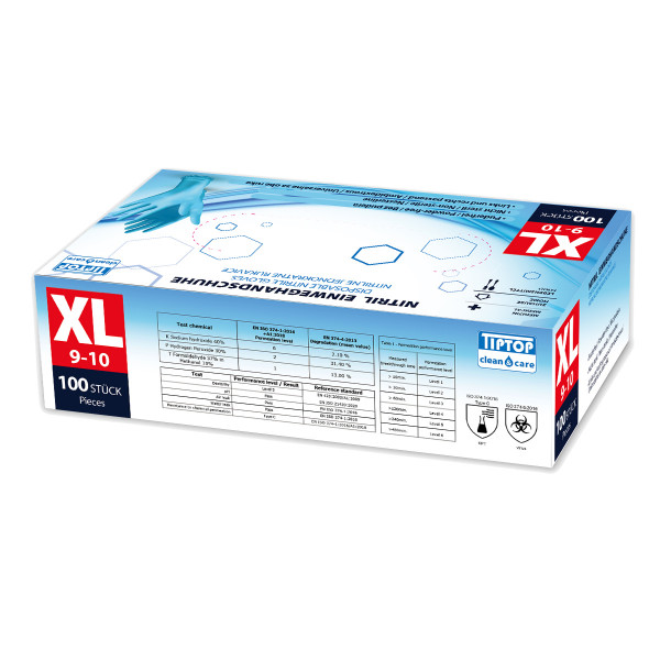 Disposable Nitrile gloves XL 100/1 