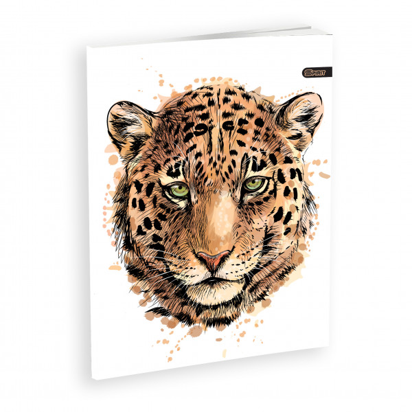 School Notebook A4 “Animals” Soft cover, Squared, 52 Sheets 