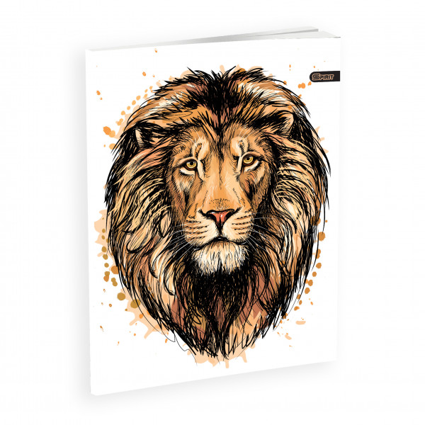 School Notebook A4 “Animals” Soft cover, Squared, 52 Sheets 