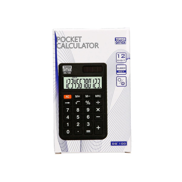 Pocket Calculator ''DG-100'', 12-Digits 