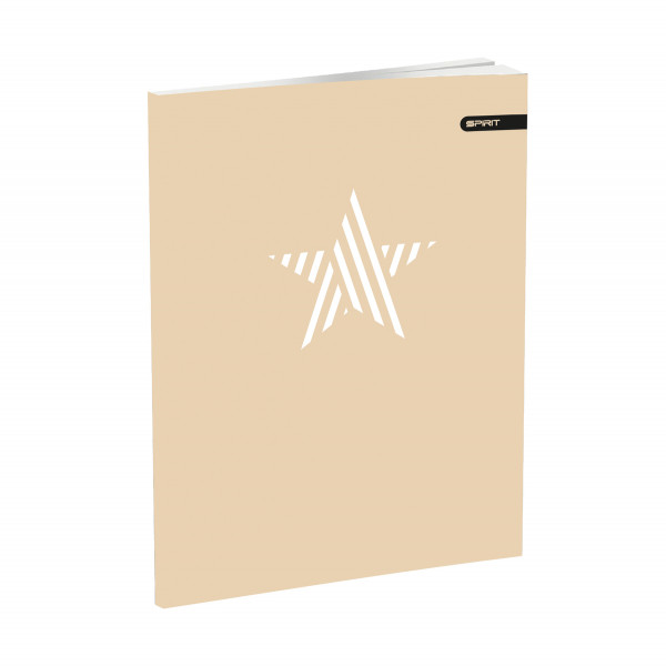 School Notebook A5 “Watercolors” Soft cover, Latain, 52 Sheets 
