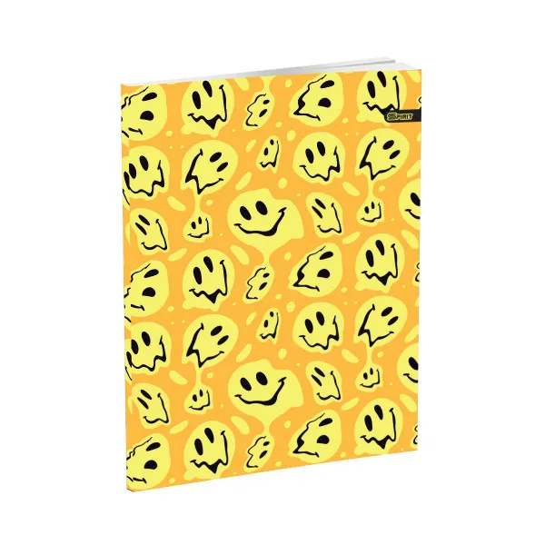School Notebook A5 “Smiley” Soft cover, Latain, 52 Sheets 