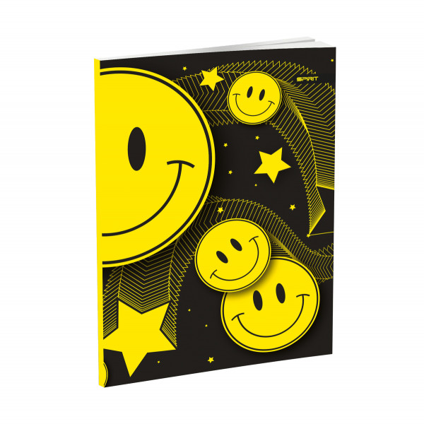 Sveska Premium A4 ''Smiley'' meki povez, Karo, 52 lista 