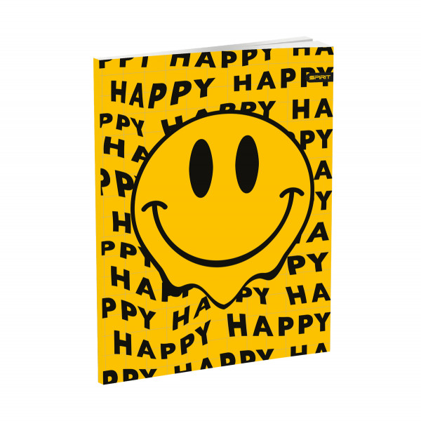 Sveska Premium A4 ''Smiley'' meki povez, Karo, 52 lista 