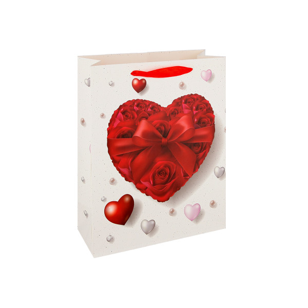 Gift bag ''Hearts'', L 