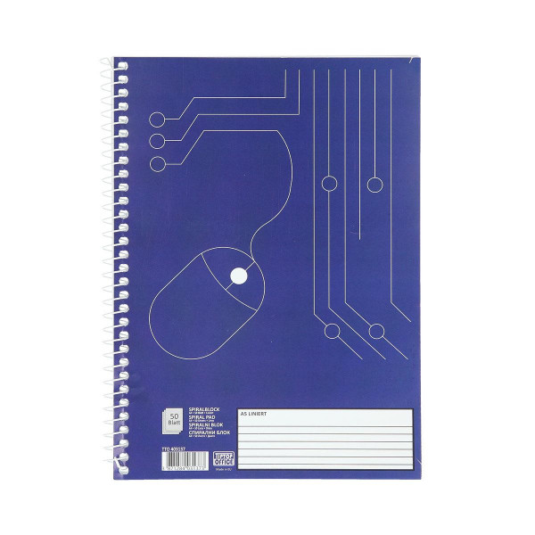 Spiral Notebook A5, Lines 