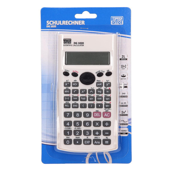Scientific Calculator ''DG-1020'', 12-Digits 