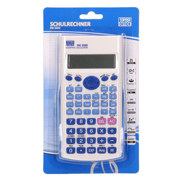 Scientific Calculator ''DG-1020'', 12-Digits 