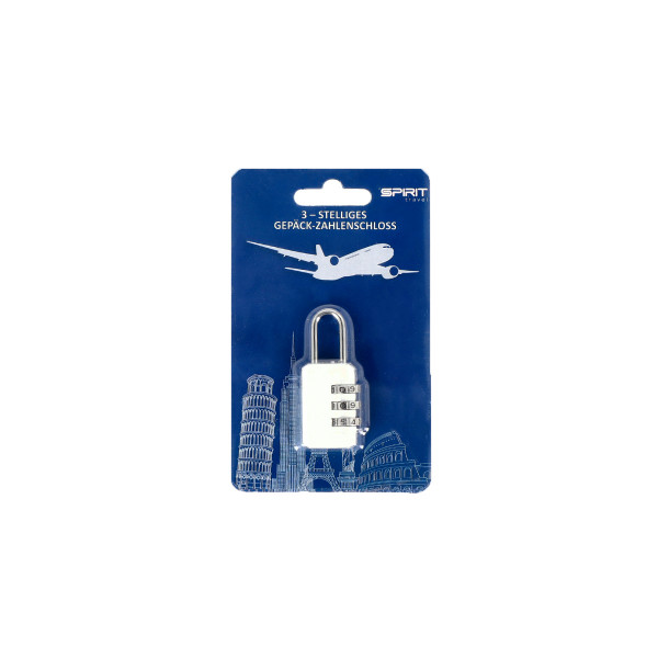 3-Dial luggage lock 