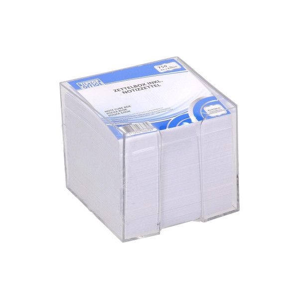 Note Cube in PVC Box, 83x83x70mm 