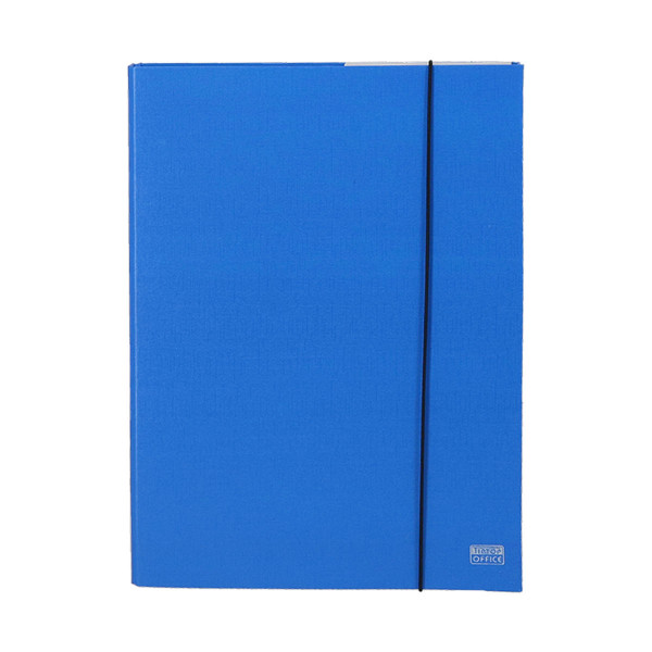 Mapa Box sa Gumom A4 30mm, Plava 