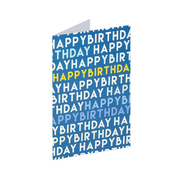 Greeting card ''Happy birthday'' 