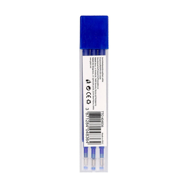 Erasable Gel Ink Refills, 3/1 