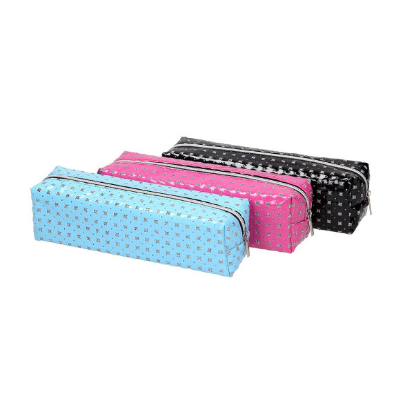 Pouch pencil case ''Diamond'', 3 assorted 
