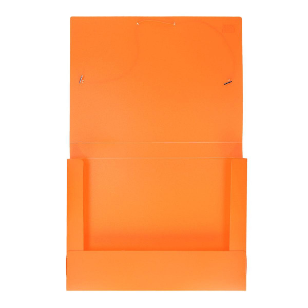 Heftbox A4, PP, Neon Orange 