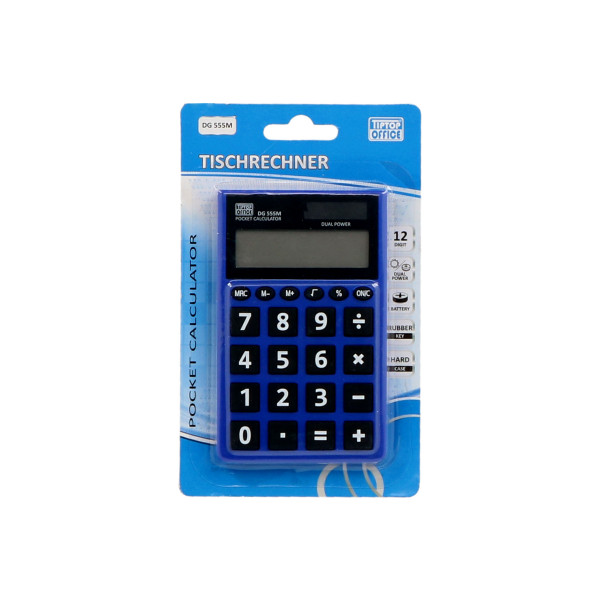 Pocket Calculator ''DG-555M'', 12-Digits 