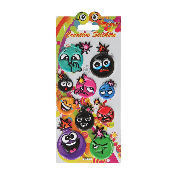 Decorative sticker ''Puffy Bomb'' 