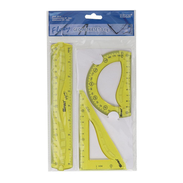 Ruler set ''Flexy'', 20cm 