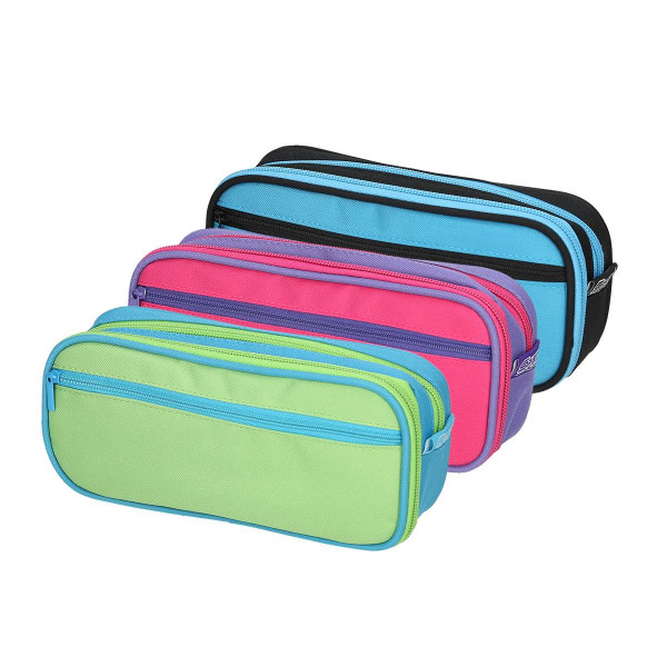 Pouch pencil case ''SHELL'', 3/1 (Assorted colours) 